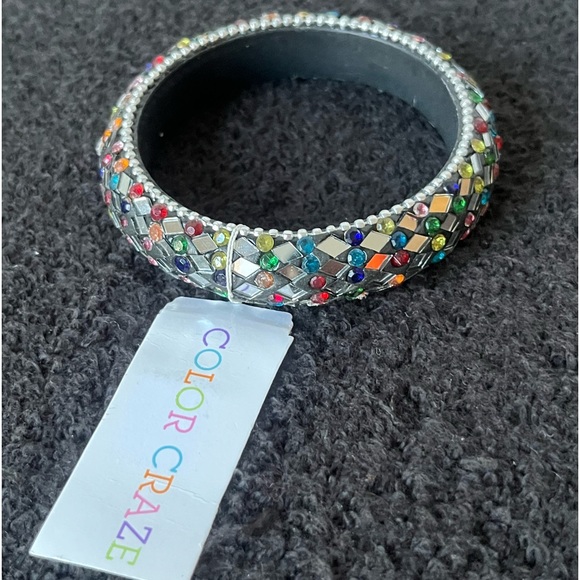 Color Craze Bangle Multi Colored Bracelet - Picture 1 of 2